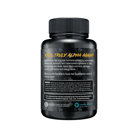 Alpha Lion SUPERHUMAN Test 90 Capsules