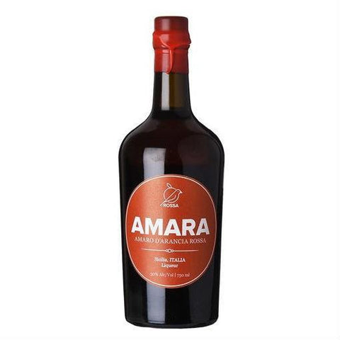 Amara Sicily Orange Amaro 750ML Amara D'Arancia Rossa