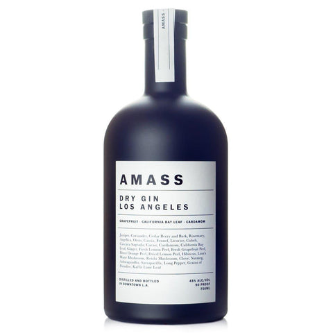 AMASS Dry Gin Distilled with 29 Botanicals 750ML Amass Brands