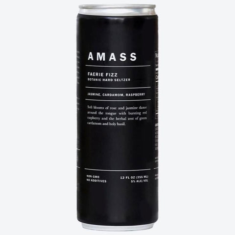 Amass Faerie Fizz Botanical Hard Seltzer 12OZ Amass Brands