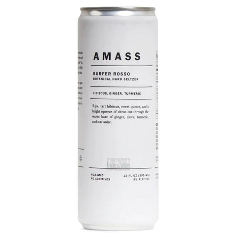 Botanical Hard Seltzer Surfer Rosso 12OZ Amass Brands