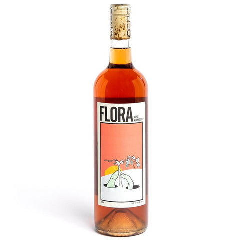 Rose Vermouth Flora 750ML Amy Atwood