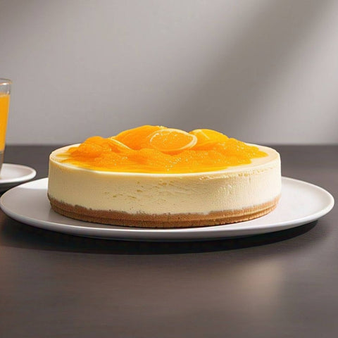 Gluten-Free Orange Cheesecake 9-Inch 2 lb Andy Anand