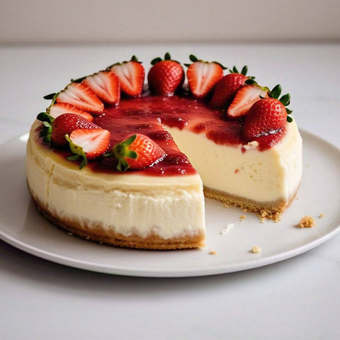 Gluten-Free Strawberry Key Attribute 9-Inch Cheesecake Andy Anand