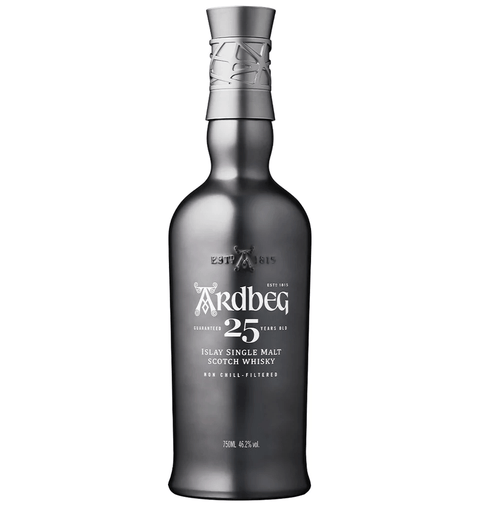 25yr Islay Single Malt Scotch Whisky Ardbeg Distillery 750ML