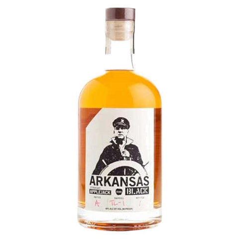 Black Applejack Finished in Ex-Bourbon Barrels Brandy Arkansas 750ML