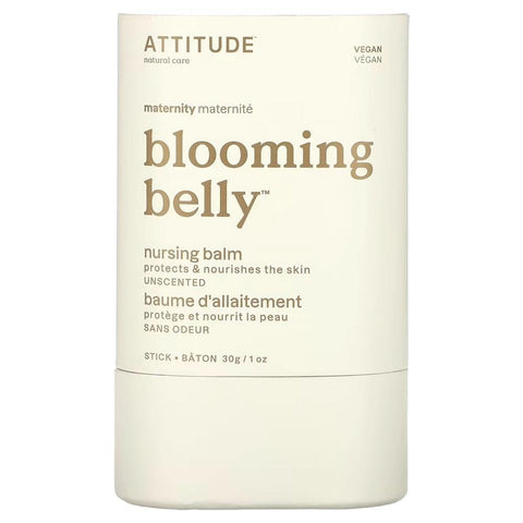 Unscented Nursing Balm Blooming Belly 1OZ ATTITUDE
