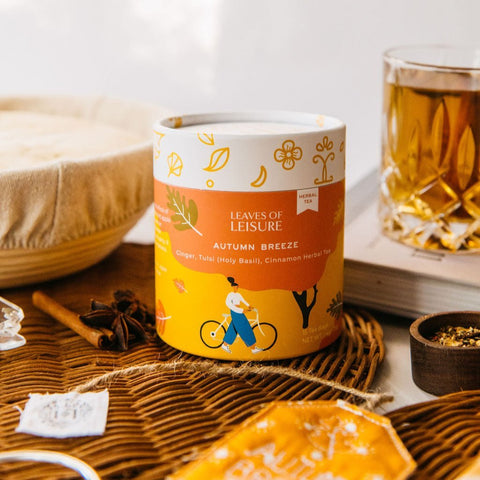 Autumn Breeze Caffeine-Free Herbal Tea Leaves of Leisure