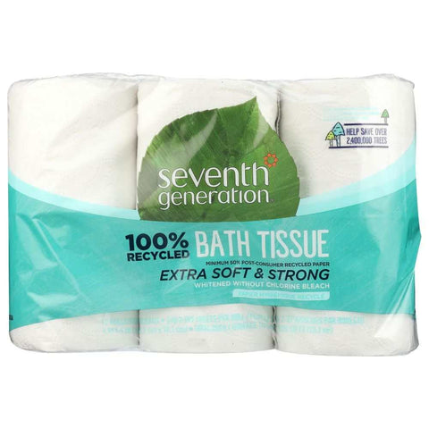 100 Percent Recycled 2ply Bathroom Tissue 12Pk Seventh Generation