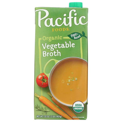 Organic Vegetable Broth 32oz Broth PACIFIC FOODS