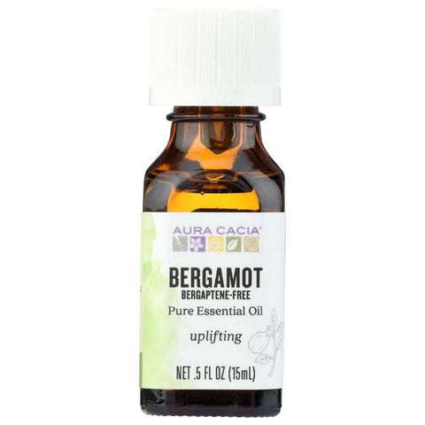 Bergaptene Free Bergamot Essential Oil 0.5 oz Aura Cacia