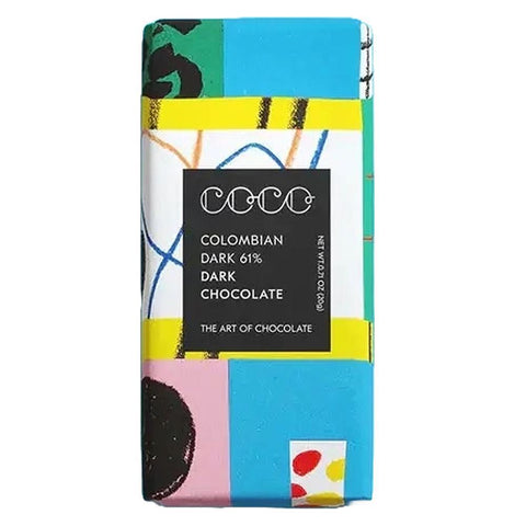 Colombian Dark 61% Chocolate Mini Bar 20G COCO Chocolatier