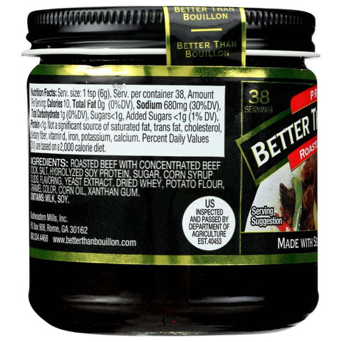 Roasted Beef Base Blendable Paste 8 oz Better Than Bouillon
