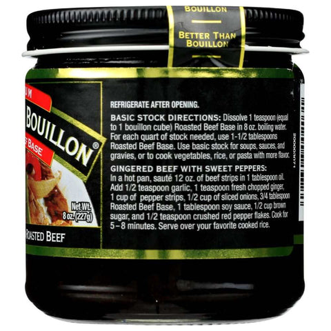 Roasted Beef Base Blendable Paste 8 oz Better Than Bouillon