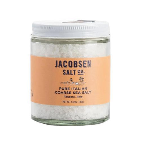 Pure Italian Coarse Sea Salt 4.65OZ Jacobsen Salt Co