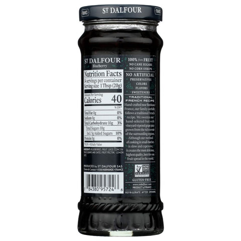 Blueberry Fruit Spread 10 oz Fruit Spread ST DALFOUR