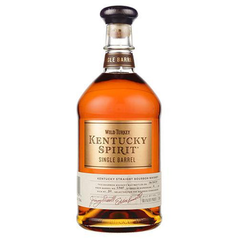 Kentucky Spirit Full-Bodied Single-Barrel Bourbon Wild Turkey 750ML