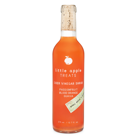Passionfruit Blood Orange Guava Shrub Little Apple Treats 375ML