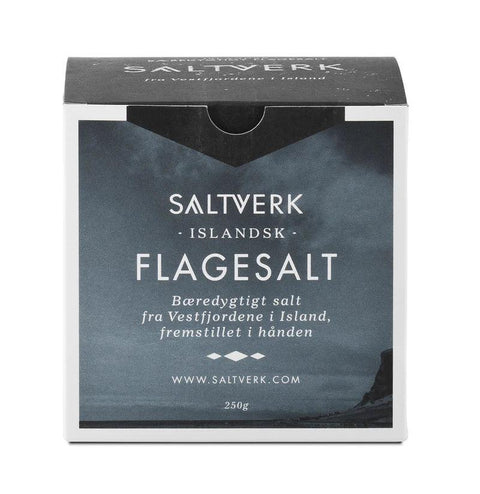 Flaky Sea Salt Hand Harvested 250G Saltverk