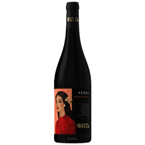 Nero D'Avola Medium Ruby Red Wine Baglio Diar Nedda 750ML