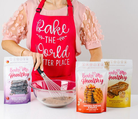 Banana Bread & Muffin Plant-Based Baking Mix Case 6 Bags Bake Me Healthy