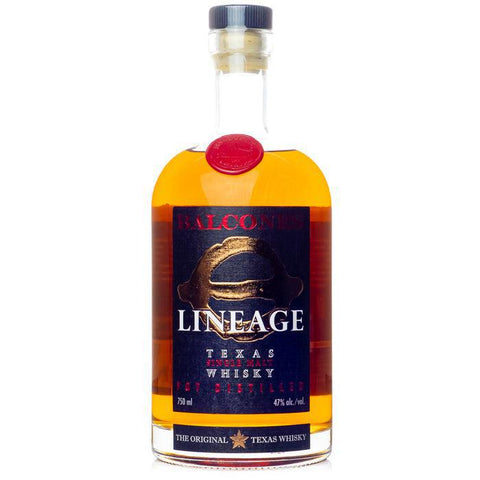 Texas Single Malt Whisky Lineage 750ML Balcones Distilling