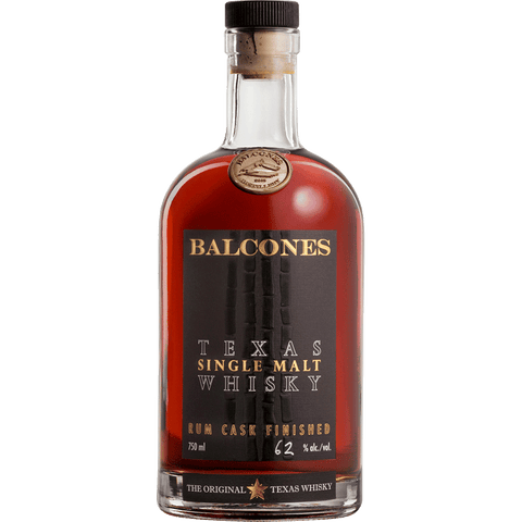Texas Single Malt Rum Cask Finished Whiskey 750ML Balcones Distilling