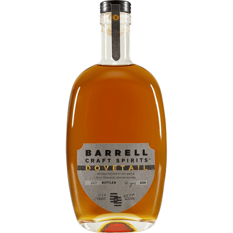 Barrell Craft Spirits Cask Strength Whiskey Gray Label 750ML