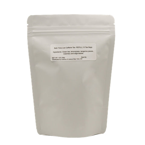 Bath Time Tea Relaxing Herbal Tea Leaves of Leisure
