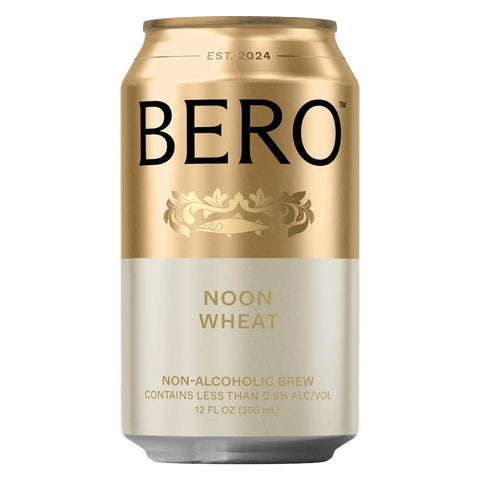 Noon Wheat Light Non-Alcoholic Beer 12OZ Bero