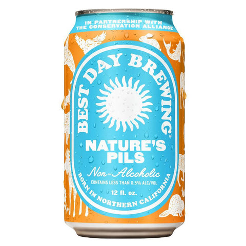 Nature's Pils Non-Alcoholic Pilsner 12OZ Best Day Brewing