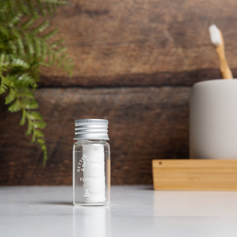 Natural Floss Glass Jar Better & Better