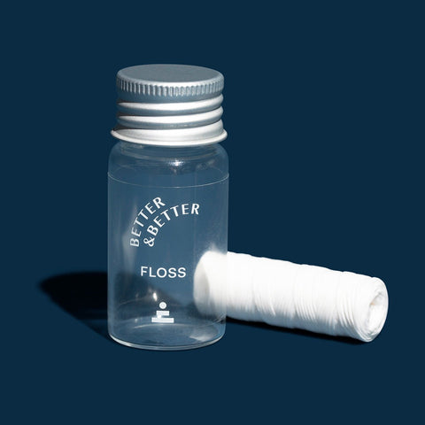 Natural Floss Glass Jar Better & Better