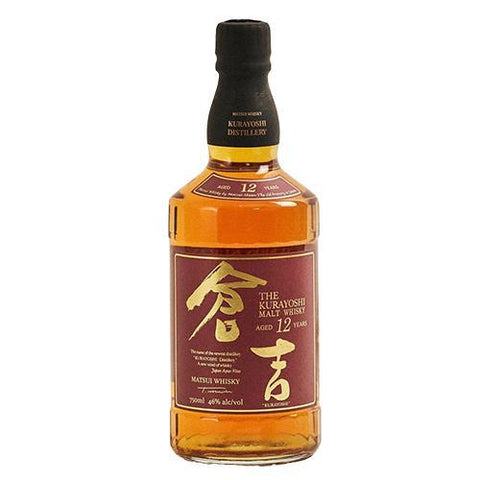 Kurayoshi Pure Malt 12yr Japanese Whisky 750ML