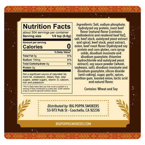 Big Poppa's Cattle Prod Beef Injection - 19.7oz