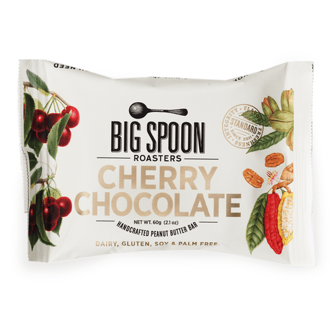 Cherry Chocolate Nut Butter Bar 60G Big Spoon Roasters