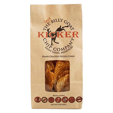 Kicker Potato Chips 3OZ Billy Goat Chip Company