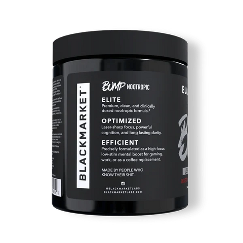 Black Market Bump Nootropic Pre Workout