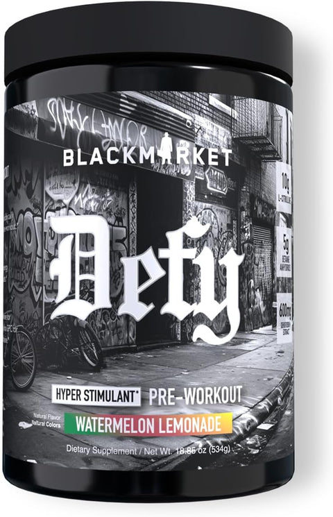BlackMarket Labs DEFY Hyper-Stimulant Pre-Workout