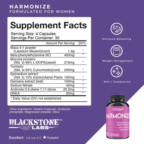 Blackstone Labs Harmonize 120Caps