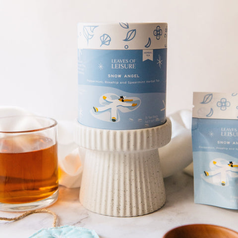 Snow Angel Herbal Tea Caffeine-Free Herbal Tea Leaves of Leisure