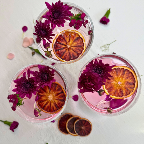 Dehydrated Blood Orange Slices Dried Blood Oranges for Bar & Decor