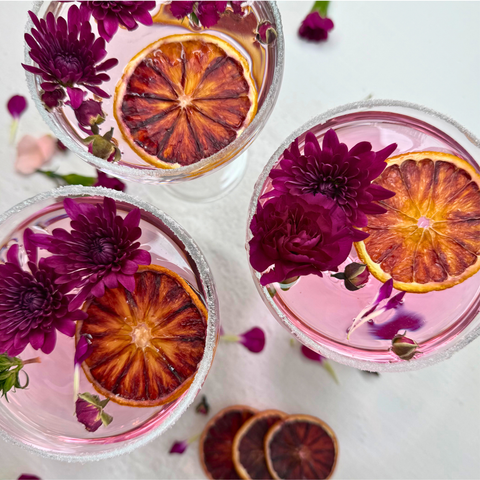 Dehydrated Blood Orange Slices Dried Blood Oranges for Bar & Decor