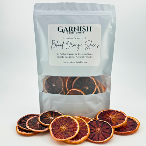 Dehydrated Blood Orange Slices Dried Blood Oranges for Bar & Decor