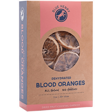 Dehydrated Blood Orange Cocktail Garnish 20CT BlueHenry