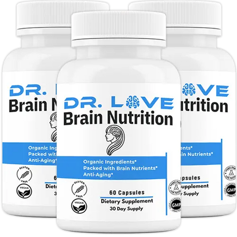 Brain Nutrition Essential Vitamins and Minerals Supplement Bundle Dr. Robert Love's Supplements