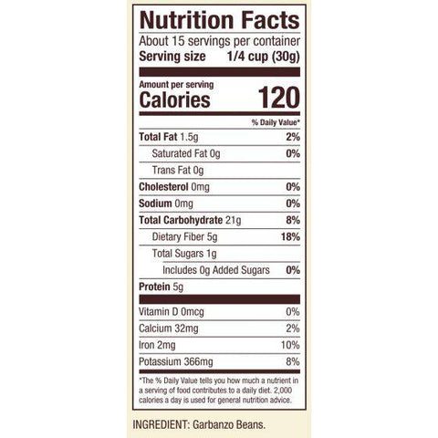 Chickpea (Garbanzo Bean) Flour, Gluten-Free, Bob's Red Mill