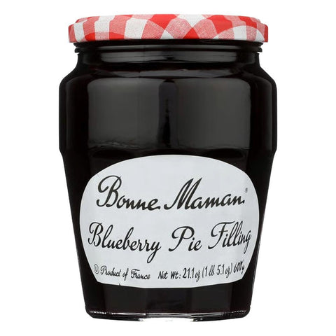 Blueberry Pie Filling Glass Jar 21.1OZ Bonne Maman