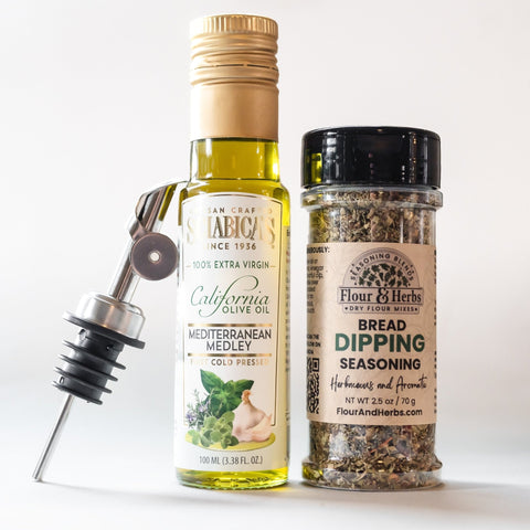 Herb-Infused Olive Oil Bread Dipping Gift Box