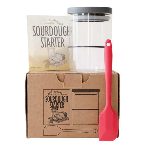 Sourdough Starter Kit Glass Jar Breadtopia